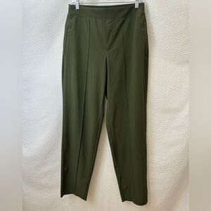 Athleta Brooklyn Heights Women’s Green Trouser Pants Size: 6